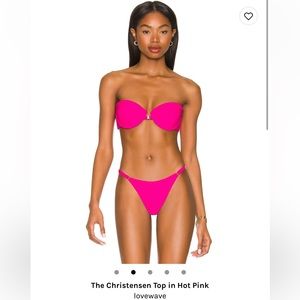 lovewave bikini- the Christensen bikini top and bottom (xs)